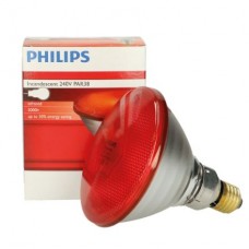 Lampa incalzire PHILIPS PAR 100W, rosu