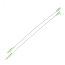 Cateter (pipeta) spiralat verde 19mm, cu capac