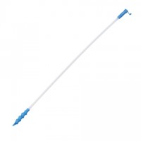 Cateter (pipeta) spiralat albastru 17mm, cu capac